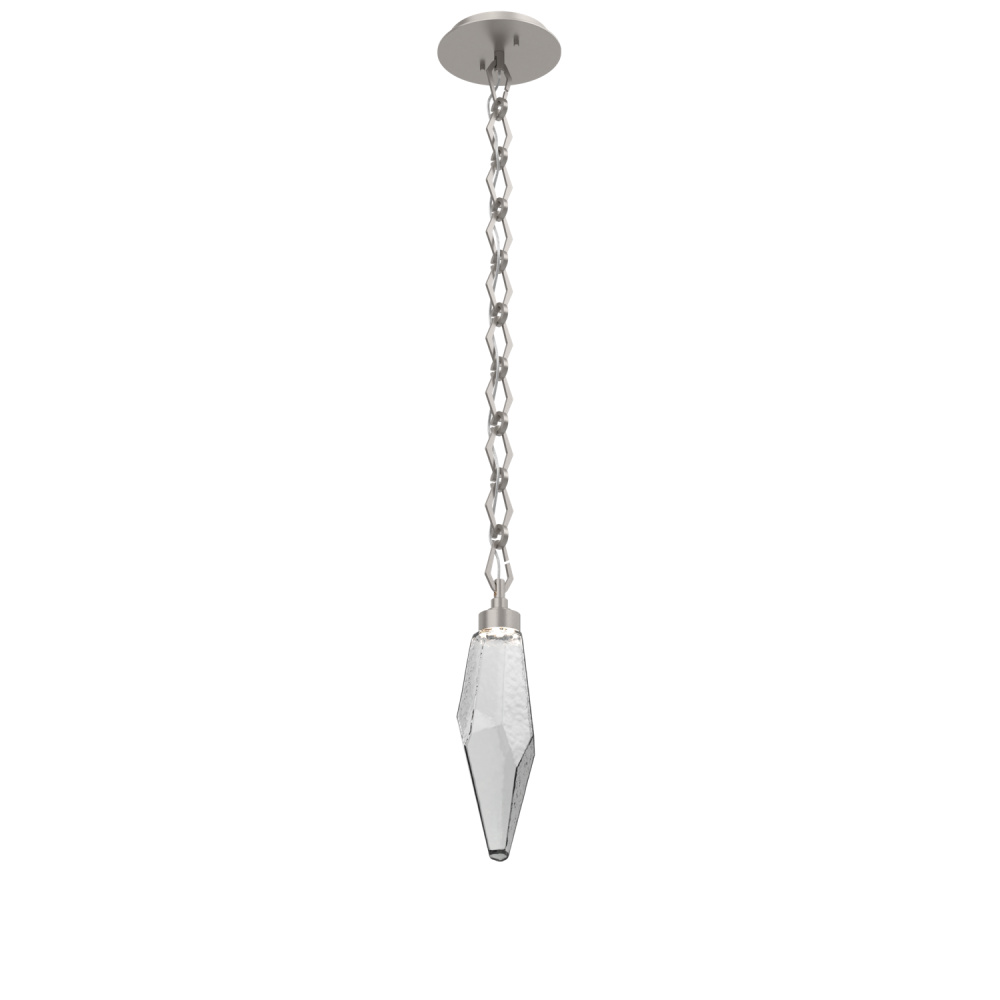 Rock Crystal Chain Pendant - 15-Inch