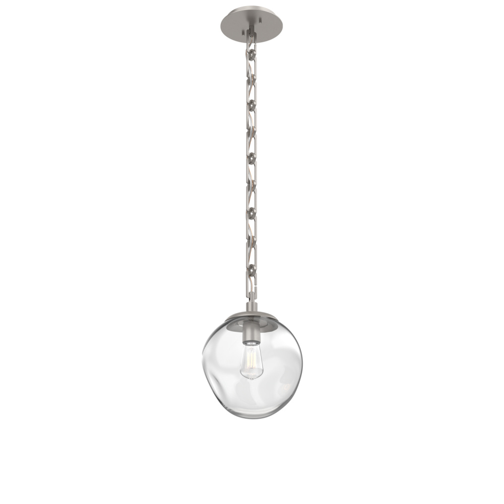 Aster Round Single Pendant with Chain (Bulb)
