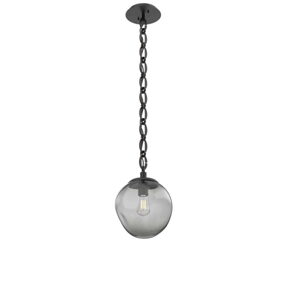 Aster Round Single Pendant with Chain (Bulb)