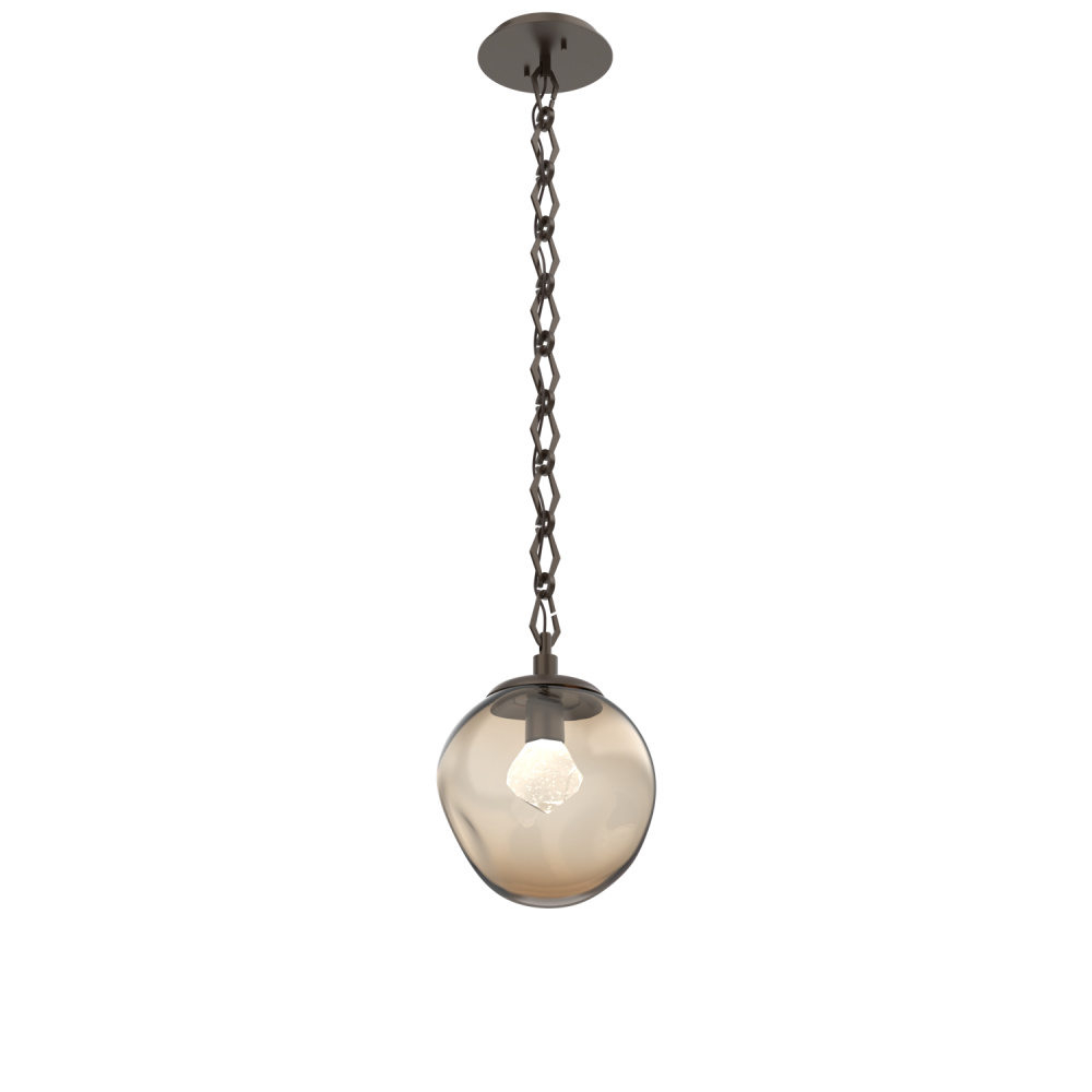 Aster Round Single Pendant with Chain (LED)