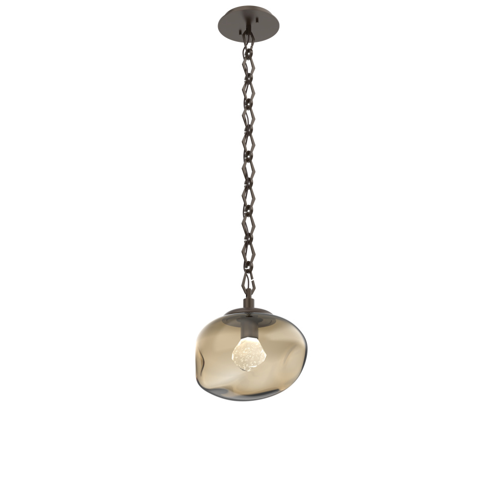 Nova Round Single Pendant Chain (LED)