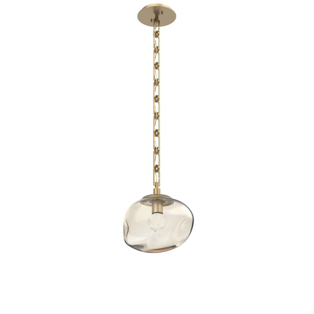 Nova Round Single Pendant Chain (LED)