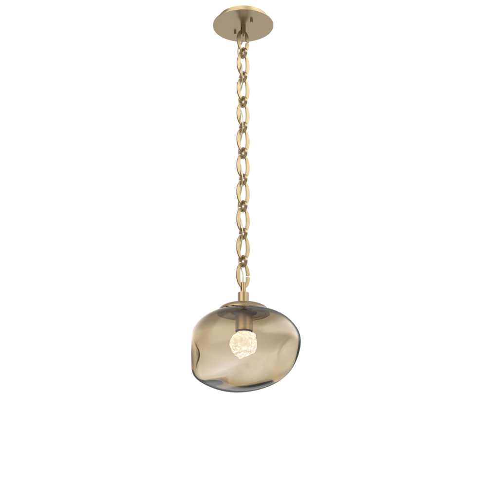 Nova Round Single Pendant Chain (LED)