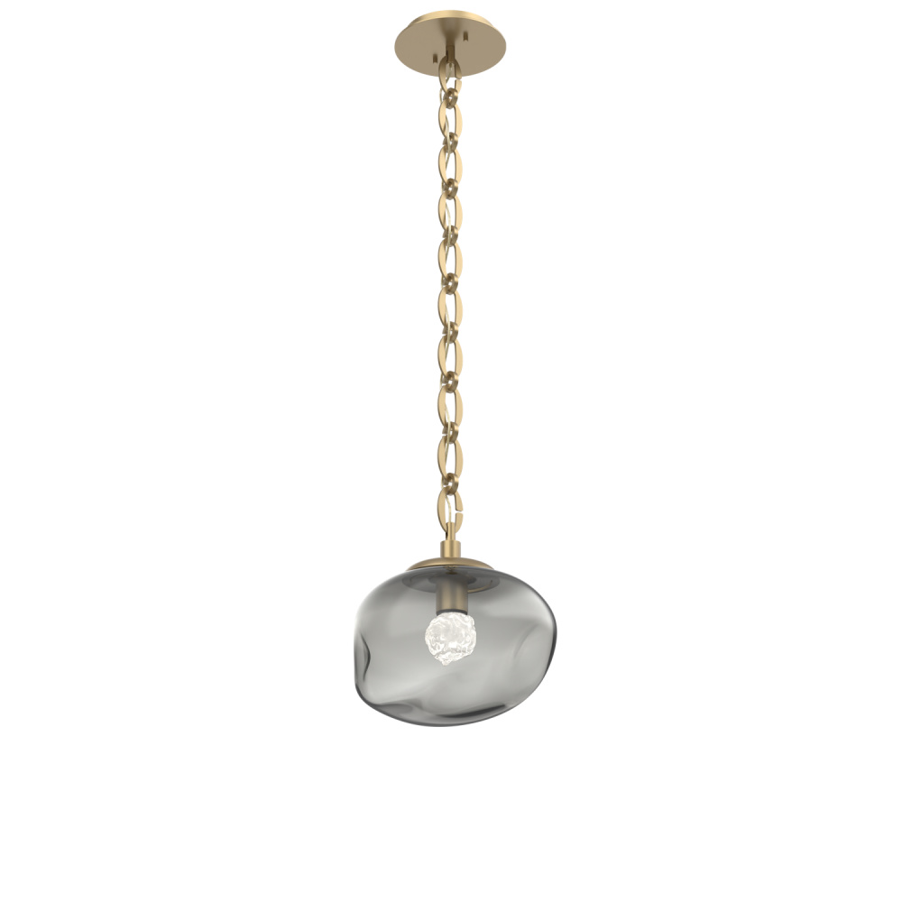 Nova Round Single Pendant Chain (LED)
