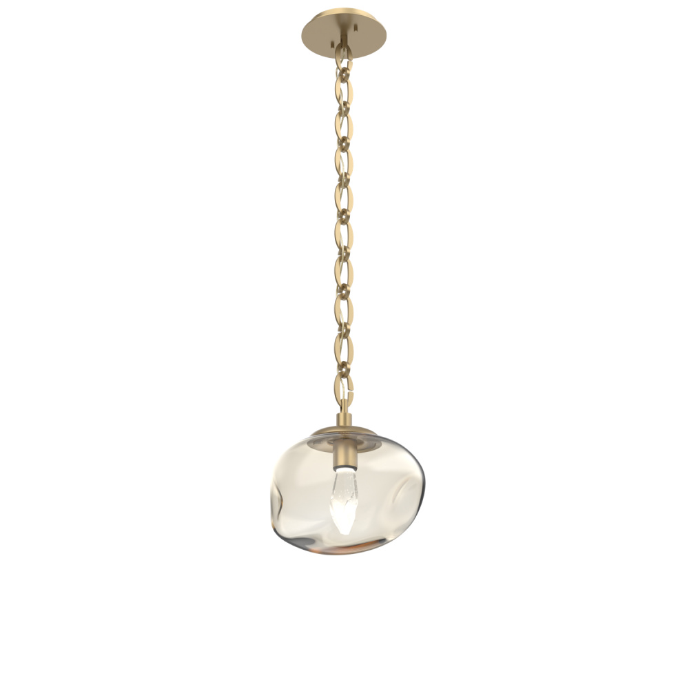 Nova Round Single Pendant Chain (LED)