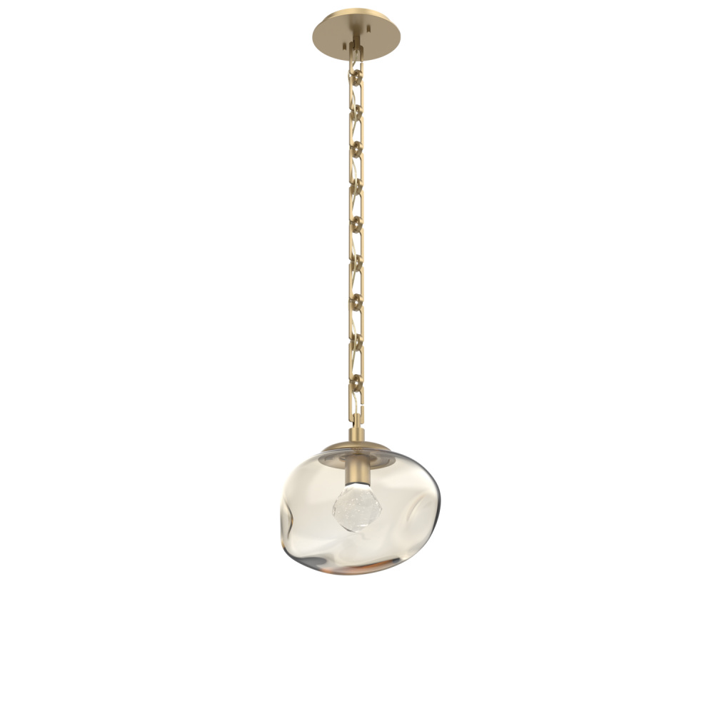 Nova Round Single Pendant Chain (LED)