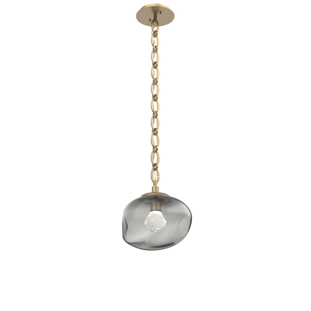 Nova Round Single Pendant Chain (LED)