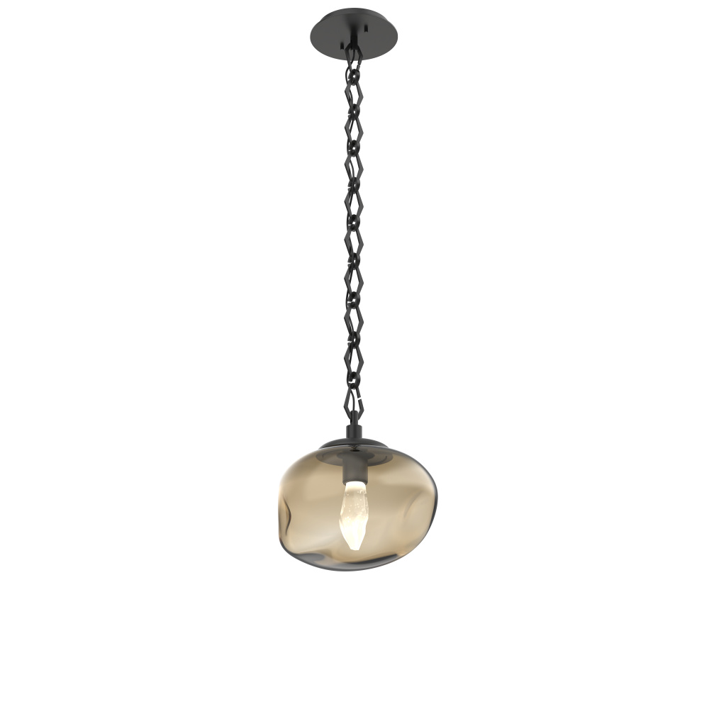 Nova Round Single Pendant Chain (LED)