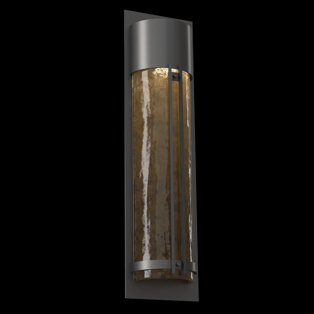 Outdoor Half Round Cover Sconce - 26-Inch