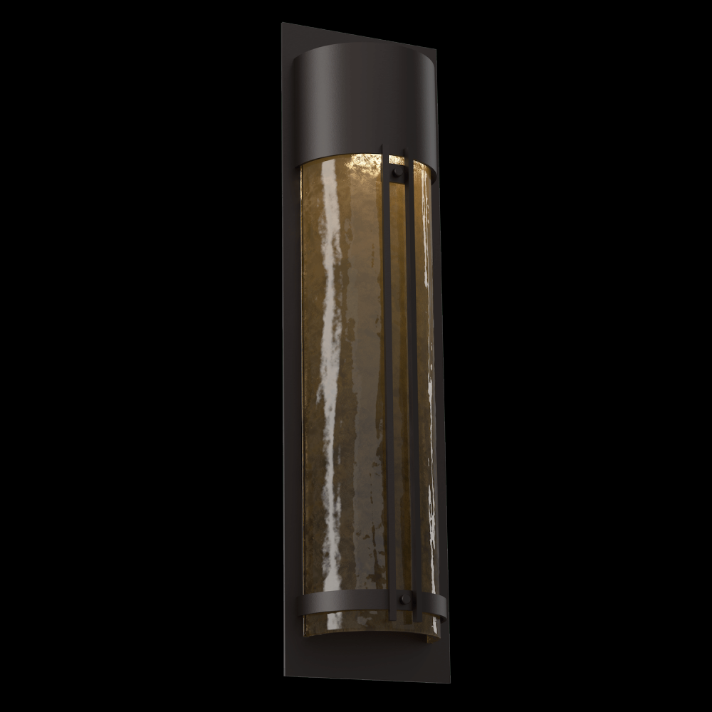 Outdoor Half Round Cover Sconce - 26-Inch