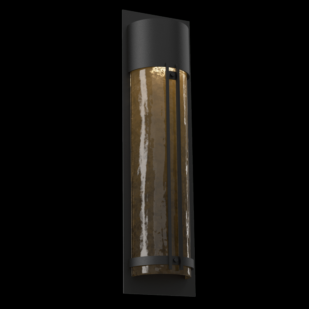 Outdoor Half Round Cover Sconce - 26-Inch