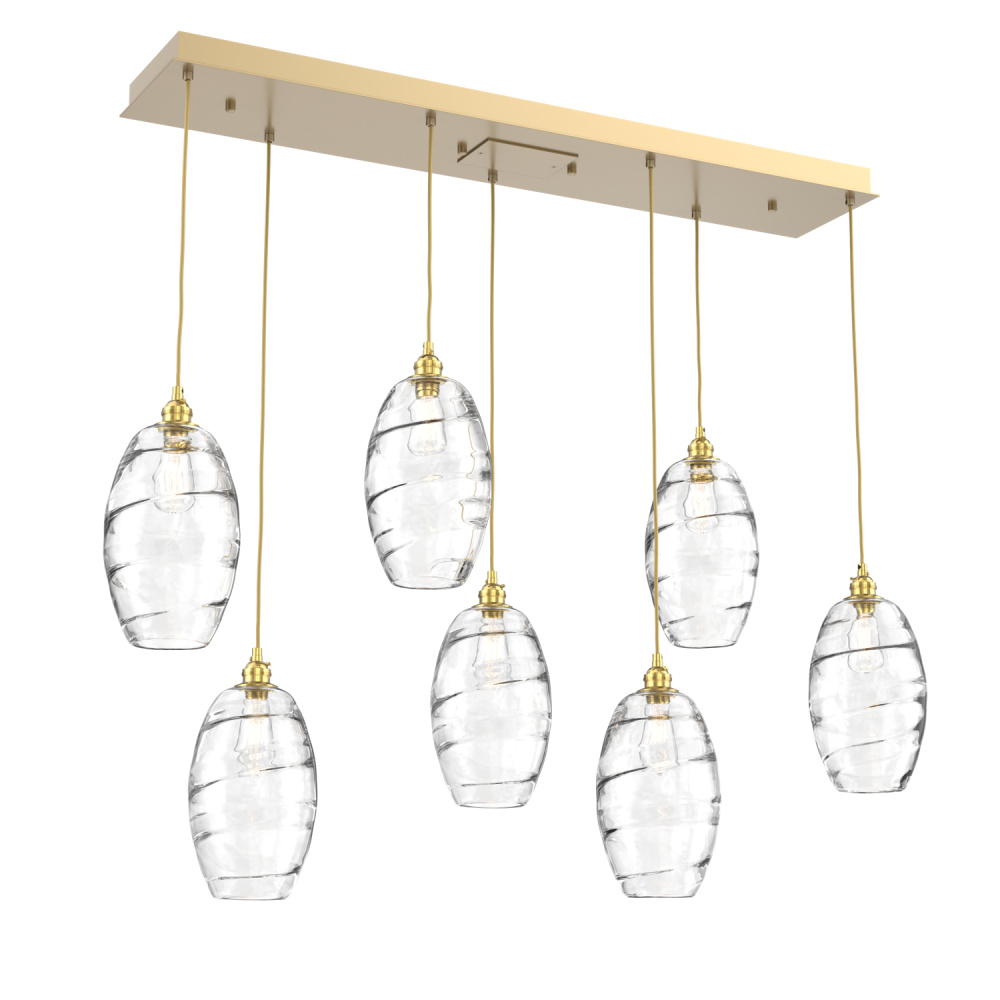 Ellisse Linear 7pc Multi-Pendant
