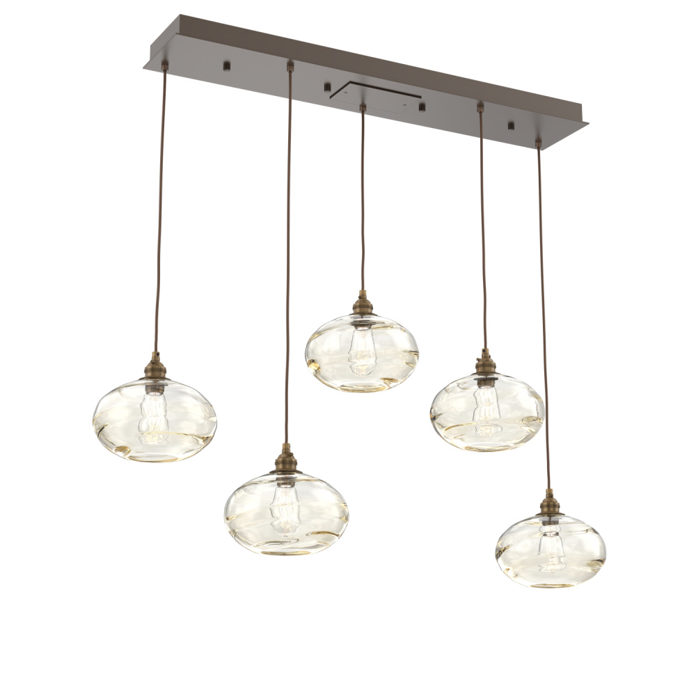 Coppa Linear 5pc Multi-Pendant