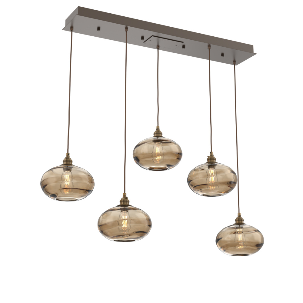 Coppa Linear 5pc Multi-Pendant