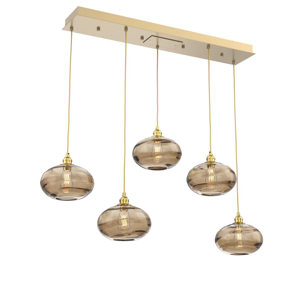 Coppa Linear 5pc Multi-Pendant