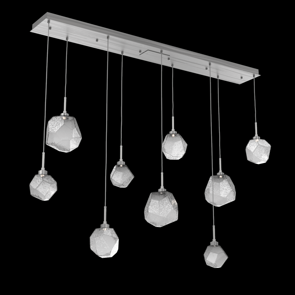 Gem Linear 9pc Multi-Pendant