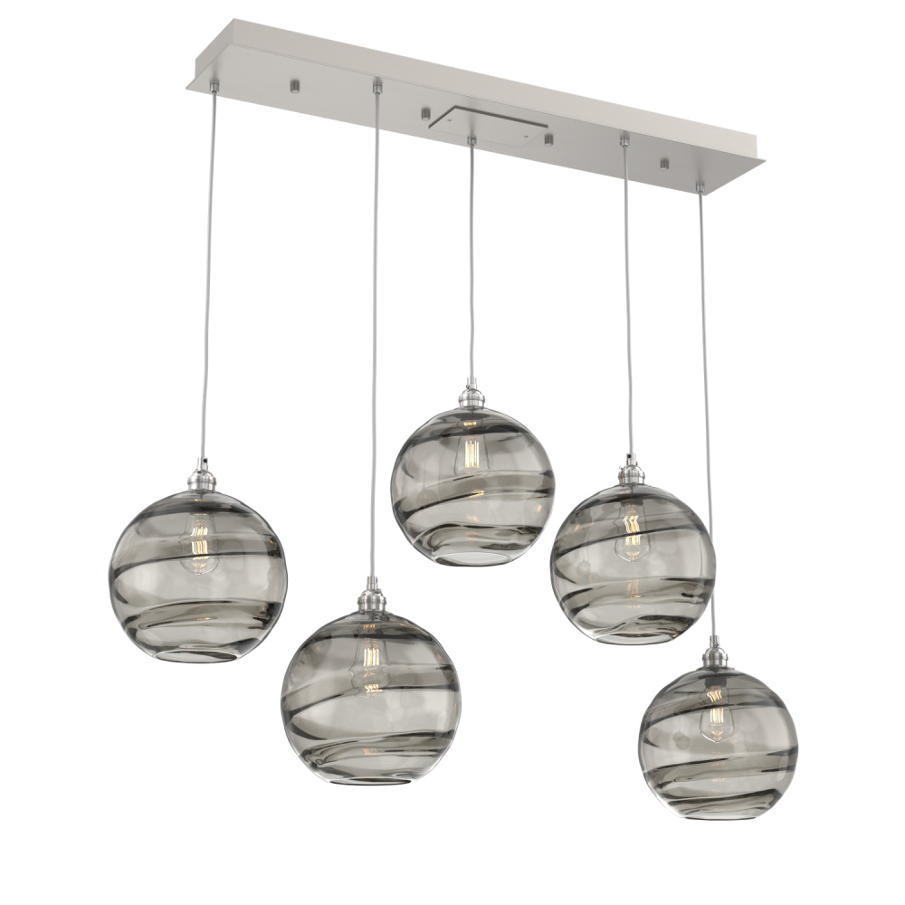 Terra Linear 5pc Multi-Pendant