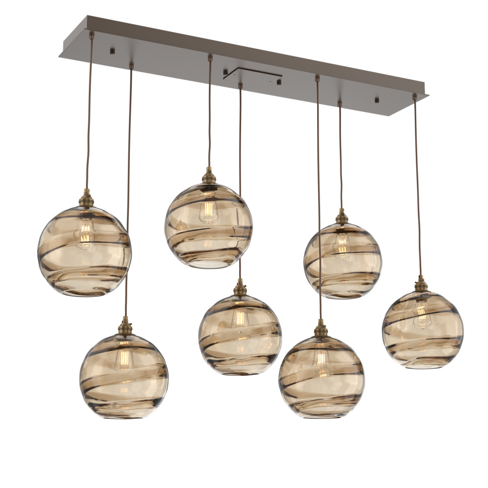 Terra Linear 7pc Multi-Pendant