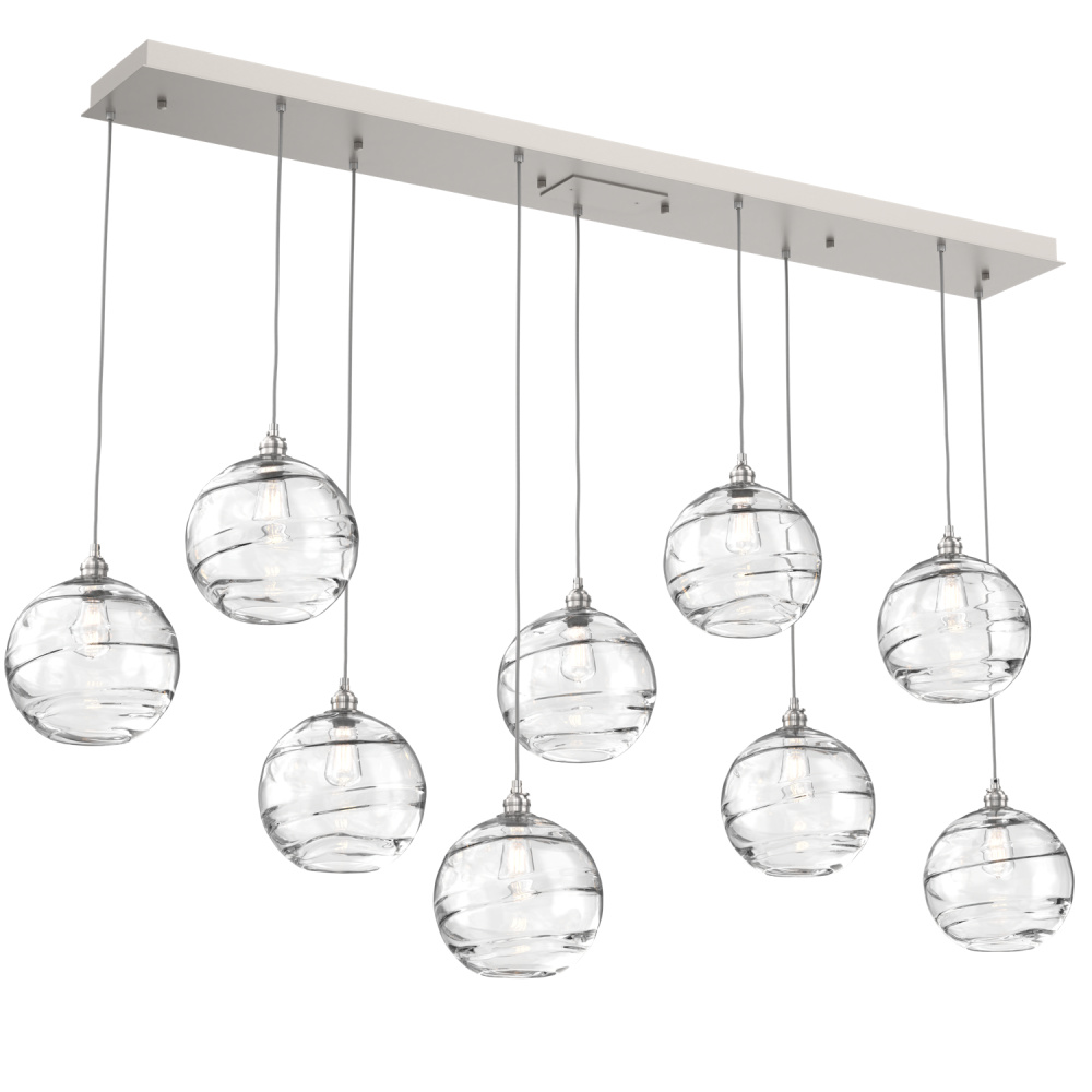 Terra Linear 9pc Multi-Pendant