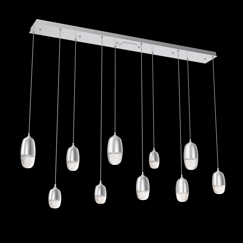 Pebble Linear 9pc Multi-Pendant