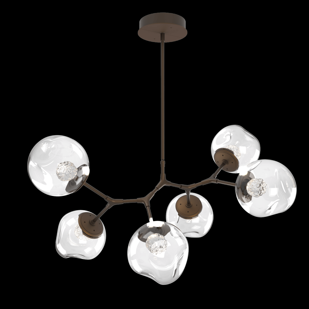 Luna 6pc Branch-Flat Bronze-Floret Inner