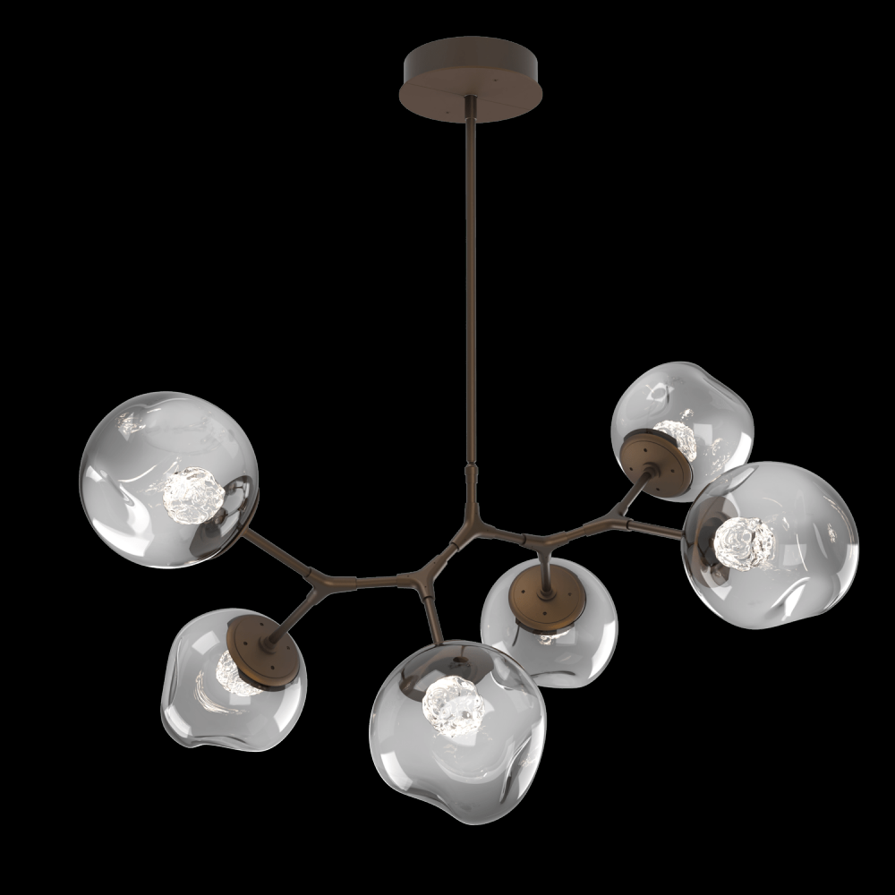 Luna 6pc Branch-Flat Bronze-Floret Inner