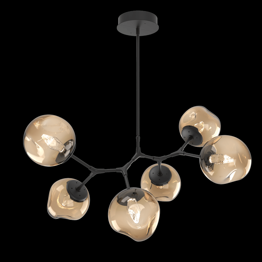 Luna 6pc Branch-Matte Black-Geo Inner