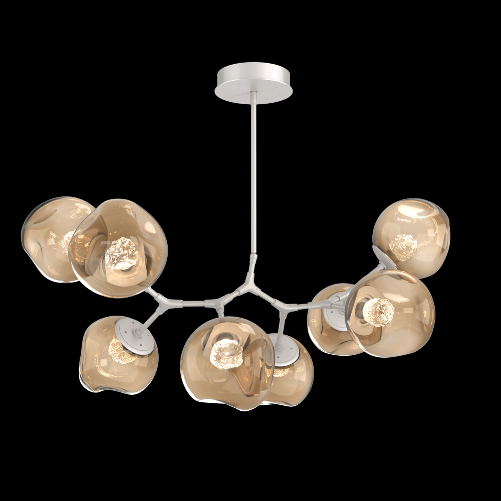 Luna 8pc Branch-Beige Silver-Floret Inner