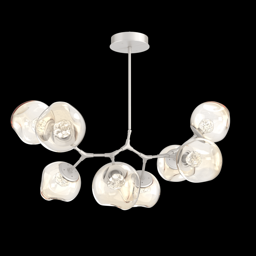 Luna 8pc Branch-Beige Silver-Zircon Inner