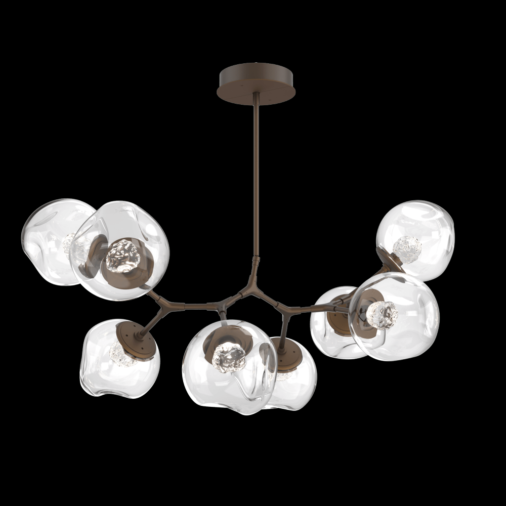 Luna 8pc Branch-Flat Bronze-Floret Inner