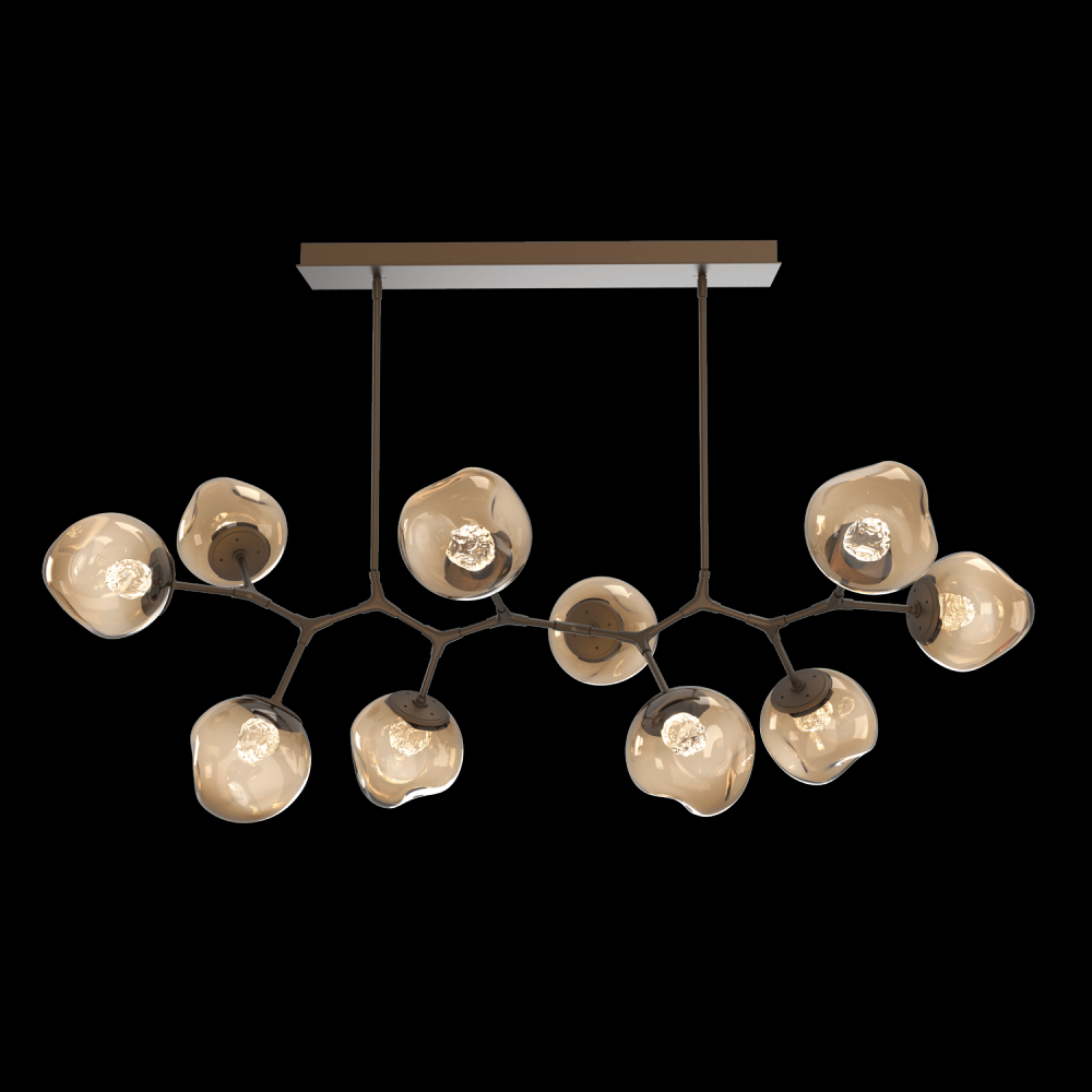 Luna 10pc Branch-Flat Bronze-Floret Inner