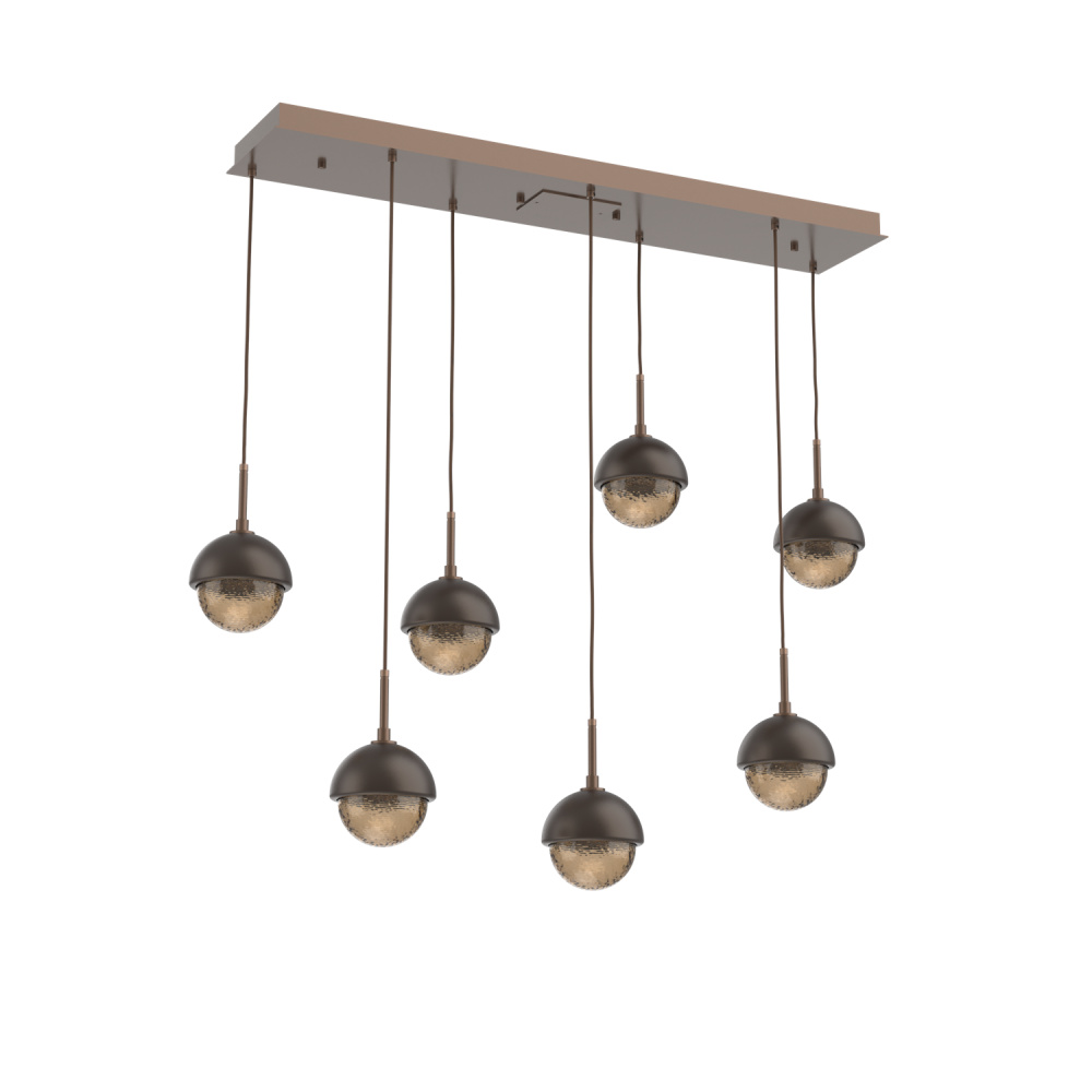 Cabochon Linear 7pc Multi-Pendant