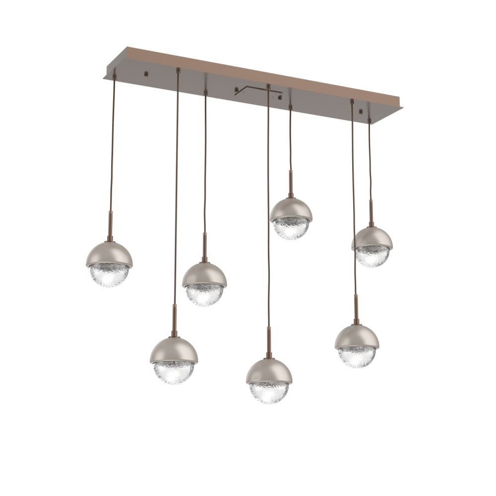 Cabochon Linear 7pc Multi-Pendant