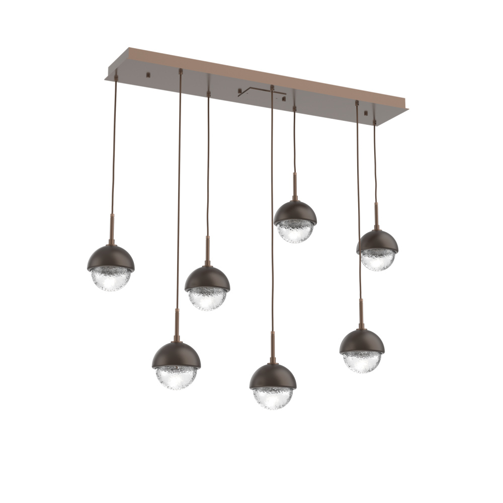 Cabochon Linear 7pc Multi-Pendant