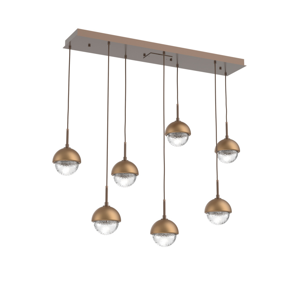 Cabochon Linear 7pc Multi-Pendant