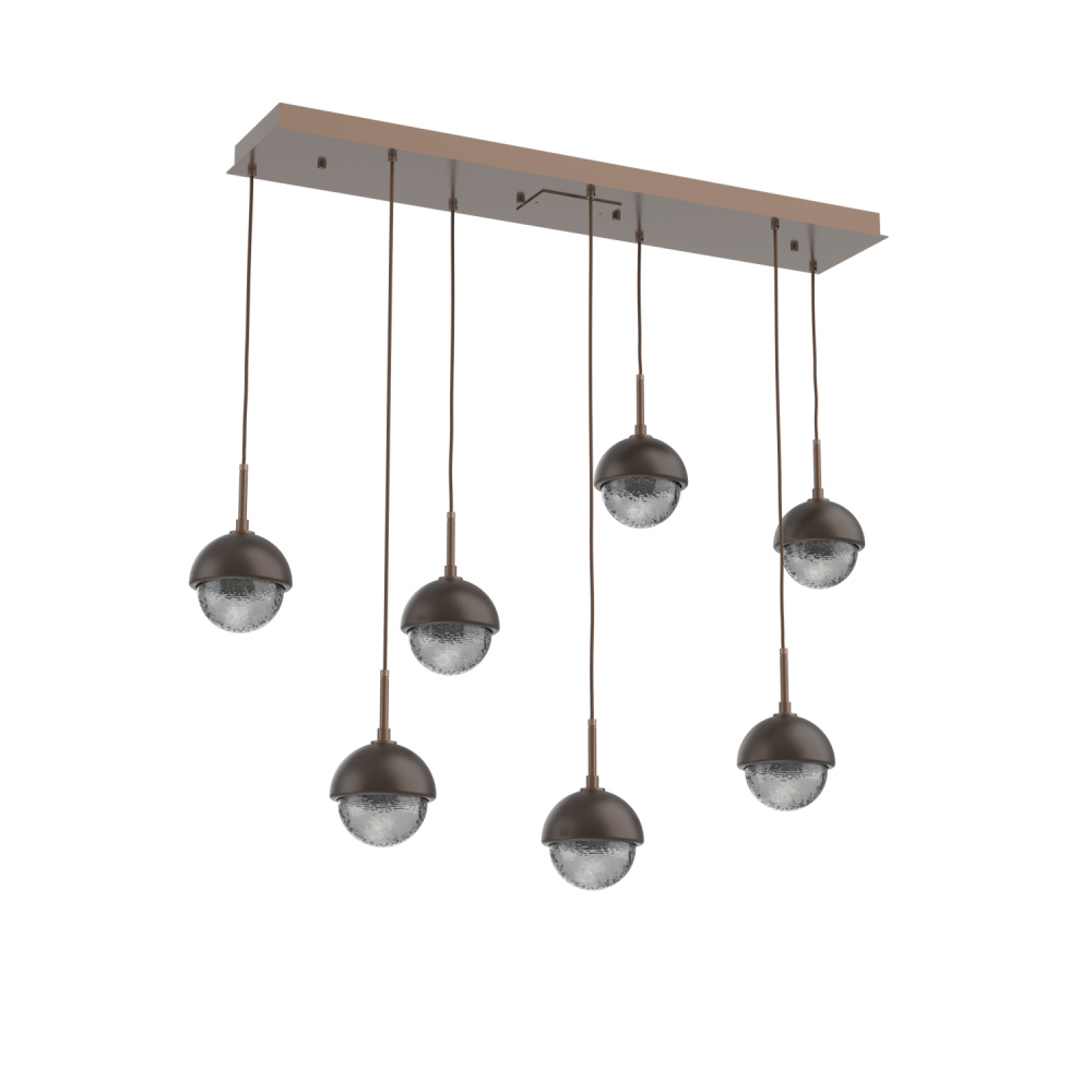 Cabochon Linear 7pc Multi-Pendant