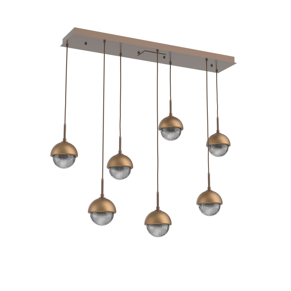 Cabochon Linear 7pc Multi-Pendant