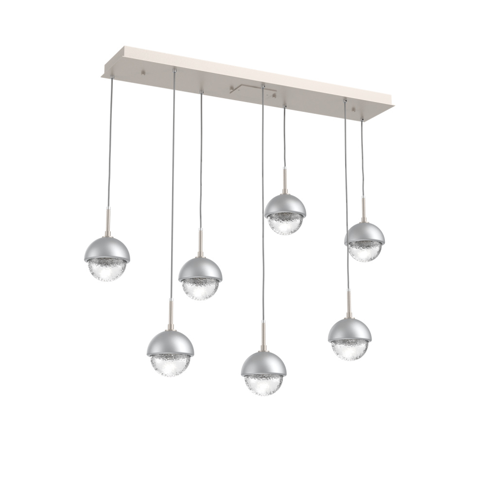 Cabochon Linear 7pc Multi-Pendant