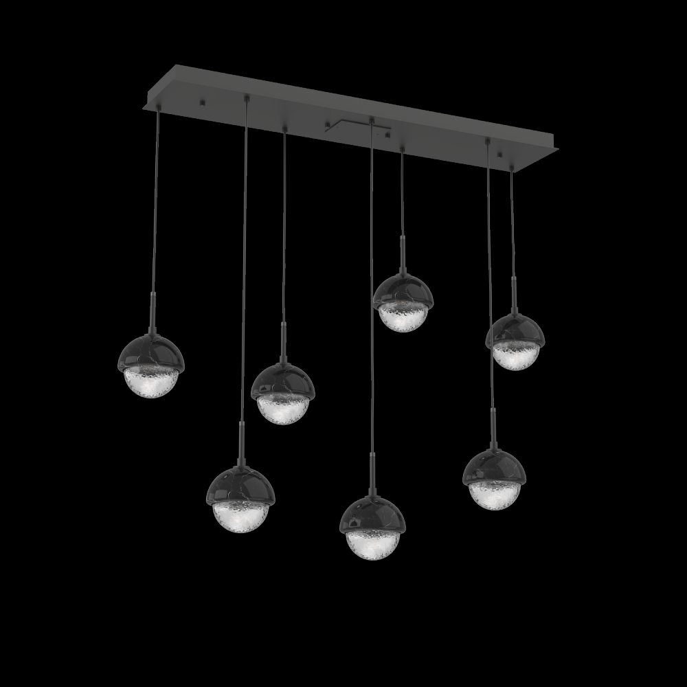 Cabochon Linear 7pc Multi-Pendant