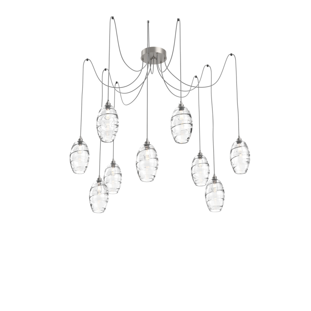 Ellisse Round 9pc Swag Multi-Pendant