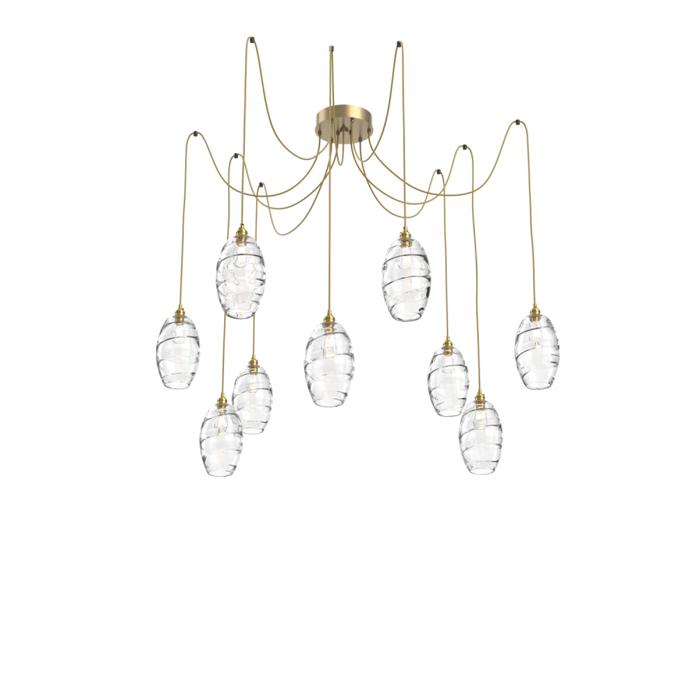 Ellisse Round 9pc Swag Multi-Pendant