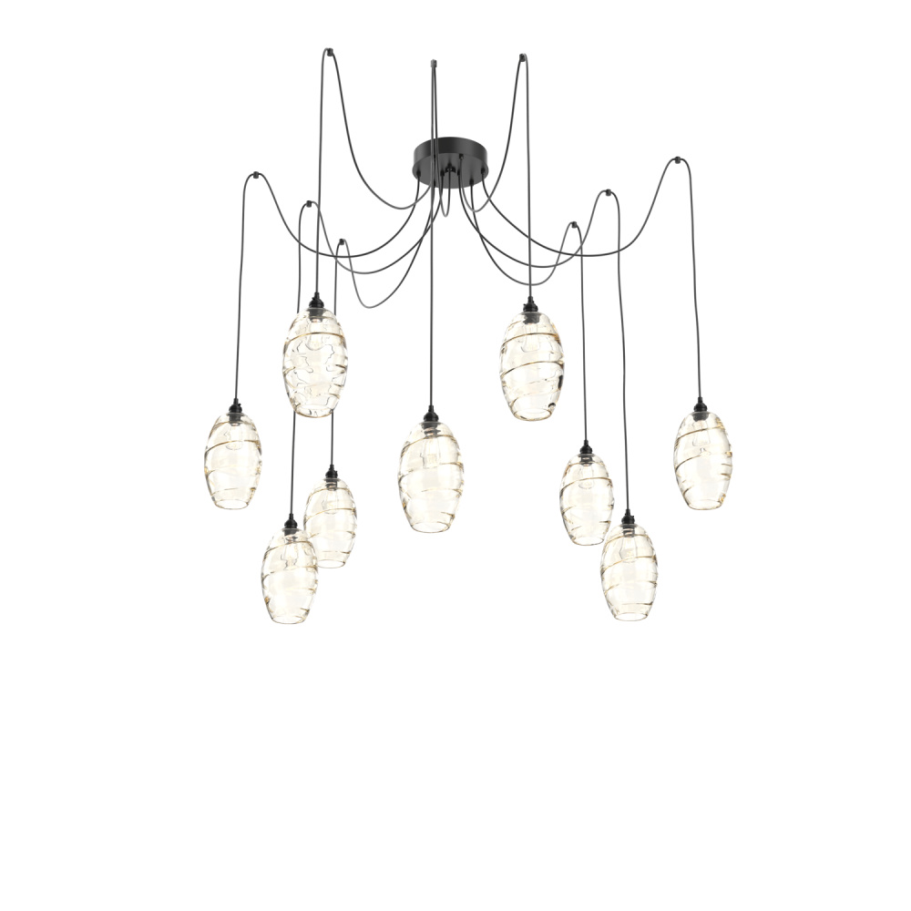 Ellisse Round 9pc Swag Multi-Pendant
