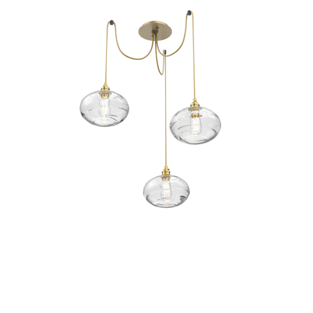 Coppa Round 3pc Swag Multi-Pendant