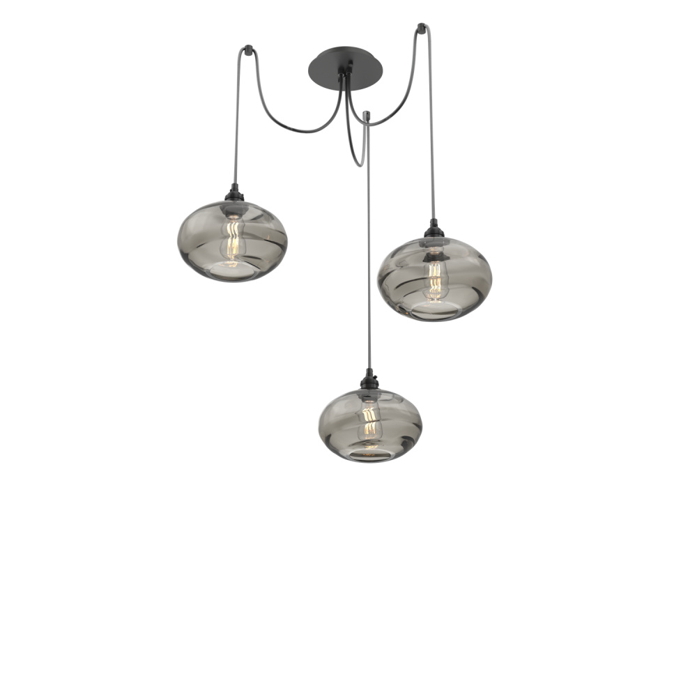 Coppa Round 3pc Swag Multi-Pendant