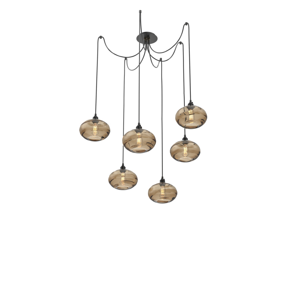 Coppa Round 6pc Swag Multi-Pendant