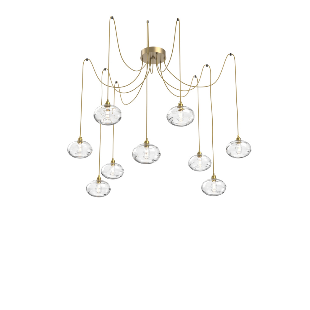 Coppa Round 9pc Swag Multi-Pendant