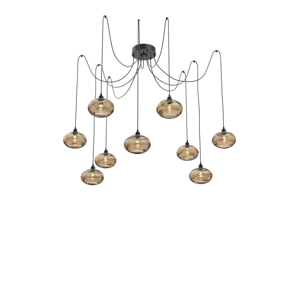 Coppa Round 9pc Swag Multi-Pendant