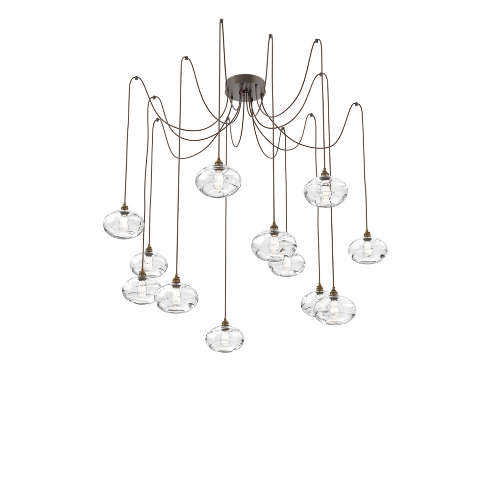 Coppa Round 12pc Swag Multi-Pendant