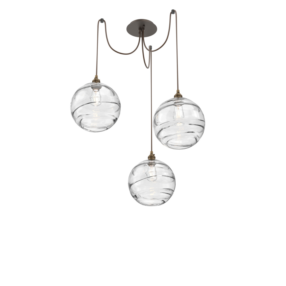 Terra Round 3pc Swag Multi-Pendant