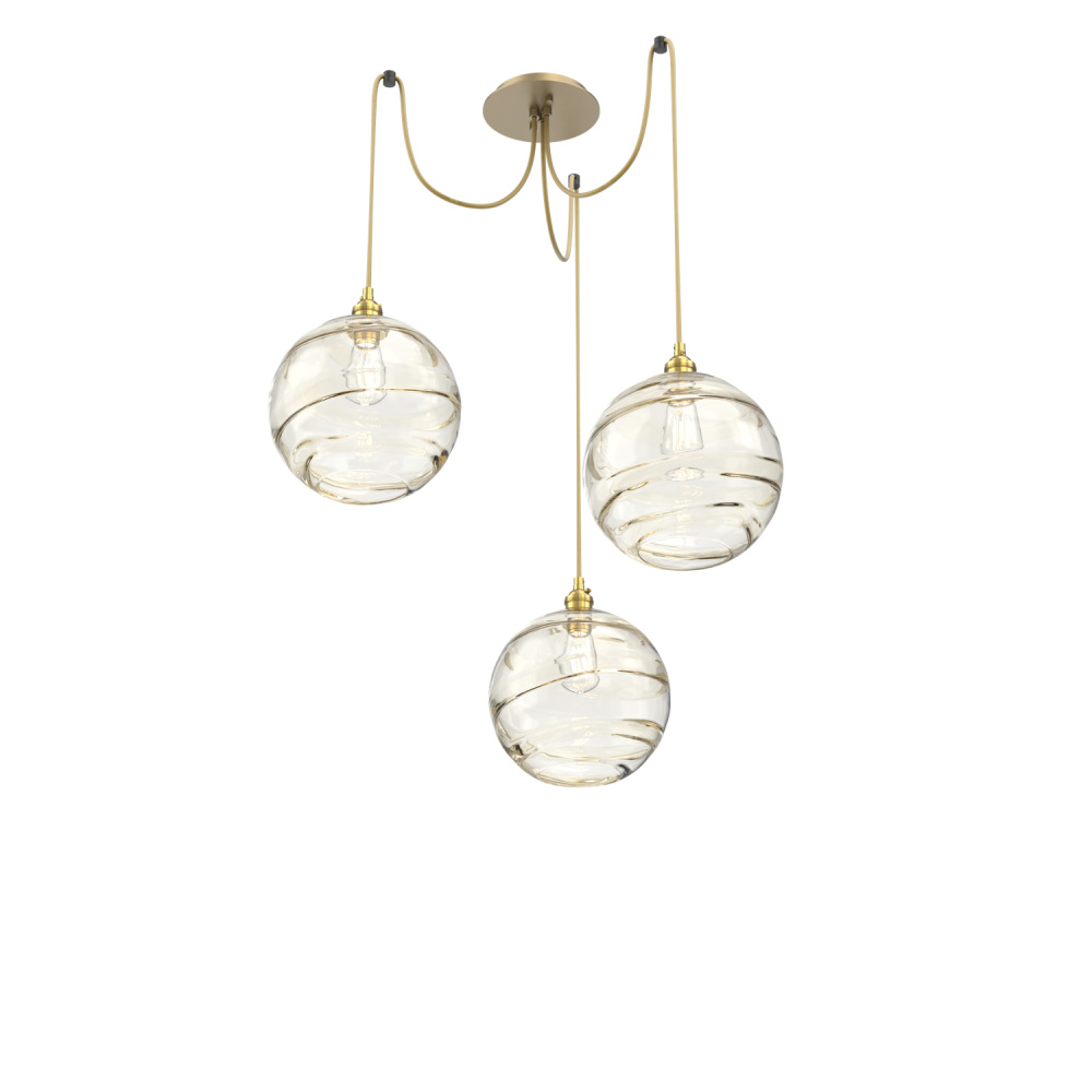 Terra Round 3pc Swag Multi-Pendant